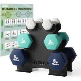 physkcal hexagon dumbbells